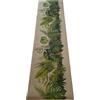 LaVelahome Tappeto Cucina Riciclato Eco Verde Foglie Palma Felci RecycledChef Antiscivolo Lavabile (cm 50_x_300)