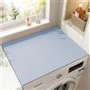 KFDZSW Tappetino Scolapiatti | Super Assorbente Tappetino Lavello Cucina | Antiscivolo Con Retro In Gomma Antimacchia Per Cucina Caffettiera Il Bagno (Blu,50x60cm)