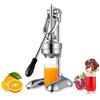 Generic Spremiagrumi professionale in acciaio inox di grado commerciale, spremiagrumi manuale professionale per arancia, limone, lime, melograno, spremi succo resistente