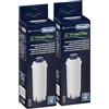 generico 2X Filtro Acqua Macchina Caffè Originale adatto per delonghi 5513292811 SER3017 DLSC002-2 Unità Coffee Machine RIVELIA Filtro Addolcitore Acqua, per Macchine da Caffè Automatiche RIVALIA SERIE EXAM