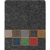 ANRO - Zerbino Poet, lavabile, impermeabile e robusto per ingresso, porta di casa, corridoio, cucina, camera da letto, 40 x 120 cm, colore: nero