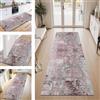 ZESEWU Tappeto passatoia cucina antiscivolo lavabile Tappeti ingresso interno casa 40X200CM Tappeto Runner Poliestere Rosso Blu tappetocorridoio salotto per soggiorno camera da letto Entrata bagno