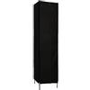 NiuLumea Copertura impermeabile per scaffale, 127 x 30,5 x 30,5 cm, antipolvere, per interni ed esterni, colore nero (210D)