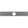 QOXEZY Tappetino scolapiatti in diatomite per lavello, accessorio per la casa elegante e funzionale (grigio, 60 x 10 cm)