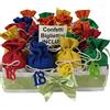 Sindy Bomboniere Bomboniere 18 anni 20 sacchetti colori variegati con cestino decorato confetti e biglietti inclusi