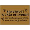 Generico Benvenuti a Casa dei Nonni Tappeto Zerbino Per Interni Casa Cucina Decorazioni Idea Regalo Festa Nonni Simpatica Addobbi Arredo Antisporco Personalizzato Famiglia 40x100cm Antiscivolo Ingresso amore