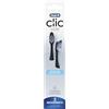 Oral-B Clic - Testine di ricambio per spazzolino da denti, 2 pezzi, colore: nero