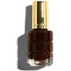 L'Oreal Paris L'Oréal Paris Color Riche Colore ad Olio Smalto per Unghie, Arricchito da Olii Preziosi, B25 Cuir Chocolat