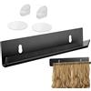 Generic Supporto per extension per capelli, da parete, in metallo, per lavare, colorare e asciugare con il phon, clip e nastro