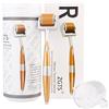 My's beauty 192 Dermaroller Sistema di Micro Aghi in Titanio Strumenti per la Cura della Pelle del Viso per il Trattamento del Viso, la Ricrescita dei Capelli, la Crescita della Barba,0.5mm