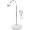 TITA-DONG Lampada per Unghie Piccola, Lampada per Unghie Finte Ricaricabile di Tipo C, Lampade da Scrivania Flessibili Portatili per Unghie in Gel, Mini Essiccatore per Manicure per Unghie a Raggi Ultravioletti