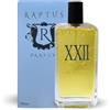 RAPTUS XXII Parfum 100 ml - Profumo Unisex Orientale Dolce e Cremoso | Note di Caramello, Miele, Vaniglia e Muschio Bianco | Packaging Indaco Chiaro Elegante - Formato 100 ml