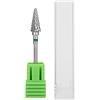 Ejoyous Set di Punte in Ceramica di Alta Qualità, Set di Accessori per Tagliaunghie per Mola Professionale in Acciaio per Manicure Set di Accessori per Tagliaunghie per Manicure Pedicure(Etichetta verde)