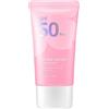 LINGJIONG Protezione solare per il viso - SPF 50 Crema solare idratante | Protezione solare ultra leggera liquida ampia, protezione solare per il viso, protezione solare non grassa, Lingjiong