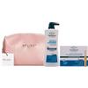 FEI FAN SET ANTICADUTA & ANTIFORFORA: Shampoo Ultra Riequilibrante 400ml + Trattamento In Fiale, Per Cute Con Problemi Di Forfora (10 Monodose 7ml) + Pochette (Colori Assortiti) (Sh+Fial+Pochette)