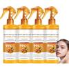 Sgjwyc Peel Shot Cheratina Cura Acido Kojico Curcuma Spray, Curcuma Kojic Peel Shot Spray con retinolo, glutatione, niacinamide, illumina la pelle per tutti i tipi di pelle. (4 pezzi)