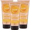 Sunsilk Trattamento Intensivo 1 Minute Wow Morbidi e Luminosi Maschera per Capelli Secchi e Spenti con Olio di Avocado Azione Nutriente e Idratante - 3 Flaconi da 180ml