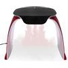 Elitzia 7 Colori Photon PDT luce Ringiovanimento della pelle Spettrometro Desktop Aria Calda Nebbia Fredda Strumento di Bellezza Touch Screen LED Rimozione Rughe Anti-Aging Salone Elitzia ETLB380 (Rosso)