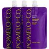 POMÉLO + CO. Cosmic Care Maschera 3x100 ml - protettiva e rinforzante | per capelli ricci e colorati - riduce al minimo l'effetto crespo e la rottura della chioma nel tempo