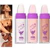 HADAVAKA Polvo De Hadas Maquillaje, Glitter Highlighter Powder Makeup Brightening Face, Body Hair Makeup Stick Fairy Highlight Patting Powder, Body Shimmer Patting Powder Glitter (3 pcs)