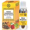Parag Fragrances Majmua Attar da 25 ml con bottiglia vuota fantasia (senza alcool, lunga durata, Attar naturale) disponibile anche in confezione da 50/100/200/500