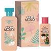 Coco Monoi Profumo Donna Eau de Toilette Spray 100 ml - Fragranza Estiva Tropicale con Note di Cocco e Monoi - Olio Corpo Multifunzione in Omaggio, Formato Viaggio 30 ml