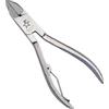 Gifaz Tronchesino per Unghie in Acciaio Inox Made in Italy : Taglia Unghie Professionale per Manicure e Pedicure, Lunghezza 10 cm