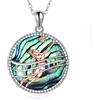 YFN Collana regalo di pallavolo per donne e ragazze, gioielleria sportiva in argento Sterling per giocatrici, Argento sterling, Pietra di luna