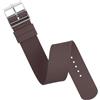 PNESHGTT Compatibile con Tudor Black Bay FXD serie M25707 M79363N cinturino in caucciù fluorurato 20mm 21mm 22mm in Omega IWC Rolex(Brown Silver,22mm width)