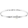 Morellato Bracciale Uomo in Acciaio, Cristalli, Collezione VERSILIA, Ancora - SAHB22
