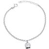 Maglione Gioielli Gioiello con Campanella della Fortuna in argento 925 (Bracciale rolò)