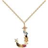 P D PAOLA PDPAOLA - Collana Lettera J - Argento Sterling 925 Placcato in Oro 18 carati - Gioielli per Donna