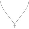 Sector No Limits Collana Uomo in Acciaio, Smalto, IP Oro Rosa, Collezione Spirit, Croce - SZQ29