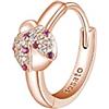 Rosato Mono Orecchino Donna In Argento | Collezione Allegra - RZO058