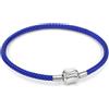 GNOCE Charm Bead Bracciale Di Base Rosso Con 2 Pezzi Bracciale Con Ciondoli Per Ragazze Adolescenti Gioielli Da Donna San Valentino Regalo Per La Festa Della Mamma (16, blu)