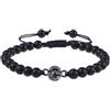 Glooraca Bracciale personalizzato con proiezione di foto per uomo Bracciali personalizzati con immagine all'interno Regali personalizzati per papà marito fidanzato (Style 03)