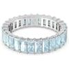 Swarovski Matrix - Bleu Argenté - Bague - Swarovski 50