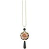 Lebole Maison Lebole Gioielli Collana da Donna The Circle Rosone Nero