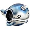 Pandora Shimming Narwal Charm Blu, 14 x 9,7 x 9,5 mm, Metallo non prezioso, Non pertinente.