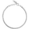 Brosway Bracciale Donna, Bracciale Tennis in Argento e Infinite White | Collezione Fancy - FIW109