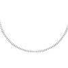 Morellato Collana da donna in argento 925 riciclato, Tennis, collezione TESORI - SAIW257, argento 925, zirconia cubica