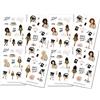 Jellyfish Stickers Set di adesivi Ragazza Boss | Diario adesivo, adesivo per planner, adesivo ragazza, adesivo moda, laptop, tempo libero, sé, lavoro, capo