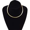 Handmade Collana in ottone, collarino rigido in ottone fatto a mano