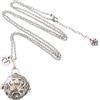 Clovers Bola gravidanza, collana bola gravidanza con perla sonora e ciondolo in argento, gioielli regalo, idea regalo, gioiello futura madre, regalo futura madre