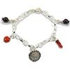 RoccaPrendas BraccialeAmuleto composito Argento 925