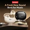 Lenovo Auricolari Lenovo RS129 Open Back con riduzione del rumore ENC per le chiamate, cuffie Bluetooth wireless a clip, auricolari dual-mode per gaming e musica