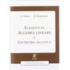 ecig Elementi di algebra lineare e geometria analitica