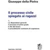 Zanichelli Il processo civile spiegato ai ragazzi. Per le Scuole superiori. Le disposizioni generali. Il processo di primo grado. Il rito del lavoro. Il procedimento sommario di cognizione (Vol. 1)