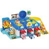 Silverlit - Robocar Poli - Playset Il Quartier Generale - Veicolo Trasformatore - Poli, Eli, Ambra, Roy - Da 3 Anni
