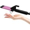janelove 13mm Piastra Onde per Capelli Corti, Mini Ferro Arricciacapelli in Ceramica per Beach waves, 180°C/210°C, Riscaldamento Rapido 30s, con Oettine e Clip - Rosa